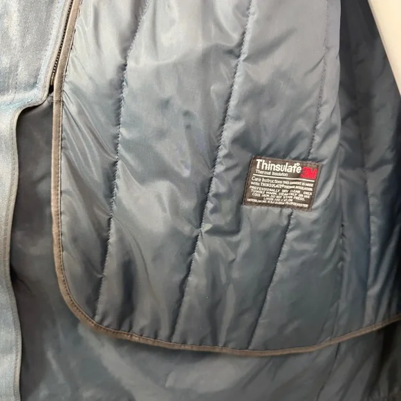 VTG London Fog Maincoats Trench | 3M Thinsulate Lined Belted Coat - Picture 7 of 8